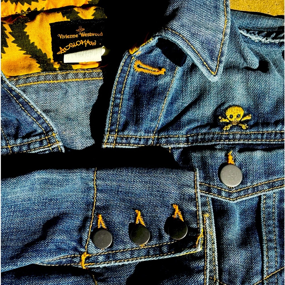 Vivienne Westwood Denim Zip Jacket